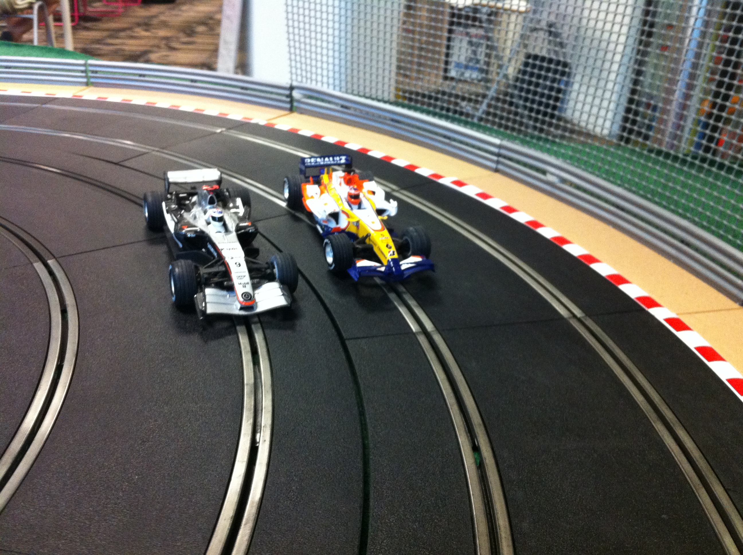 remote control race car track